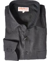  Linen Dress Cheap Fashion Clearance Shirt Sale Online For Men Reduced Price Dark color black