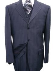  blue colored Pinstripe Vested