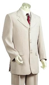  3 PC Suit Off White 