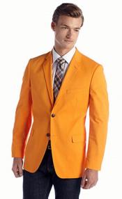 orange sport coat