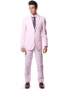  Seersucker suit Pattern Pink