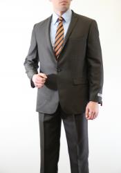  Two Piece Slim Fit Coco Chocolate brown Suit 
