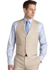  Any Color Matching Groomsmen - men's Vest ~ Waistcoat ~ Waist coat & Pants Set Plus Any Color Shirt Tan & Tie Or Bow Tie Set Packag
