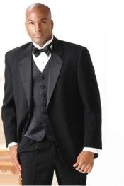  Superior fabric 140's Wool fabric Prom Wedding Groomsmen Tuxedo + Vest + Shirt + Bow Tie 2 Button Suit