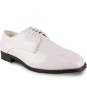  Formal Tuxedo Off White Fully Lined Lace Up Dress Groomsmen Shoe For Men Perfect for Wedding  