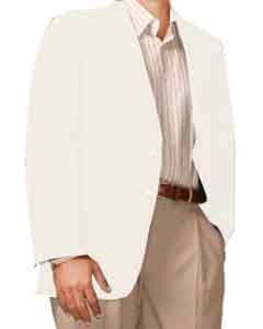  Button Sportcoat Jacket off-white