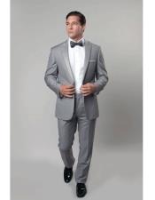Gray Prom Suit