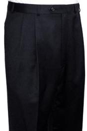  Superior fabric crafted professionally Dress Slacks / Trousers Dark color black Pleated creased Pre-Cuffed Bottoms Pants 