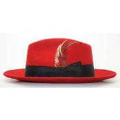  Hat Red Prom pastel