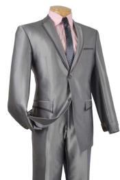 Grey Prom Suit