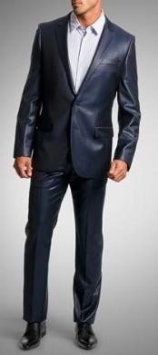  sharkskin  Suit Side-Vented