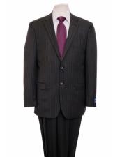  Gray Pinstripe Classic Suit