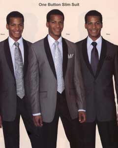  Single Buttons Luxurious Slim Fit men's Wholesale Blazer Dark color black, Grey & Navy Suit