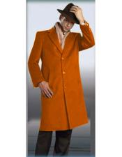  Overcoat - Orange Three