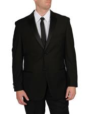 Two-Button-Black-Wool-Suit