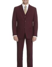 Maroon suits – Buy Wedding burgundy prom suit for men.