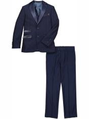  Midnight navy blue suit wedding blue Navy 2 Button navy blue suit wedding Vested Prom ~ Wedding Groomsmen Tuxedo 3 ~ Three Piece Suit