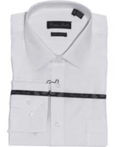 Affordable Clearance Cheap Mens Dress Shirt Sale Online Trendy - Modern-Fit White Men's Dress Shirt