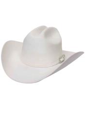  Blanco white Western Hats