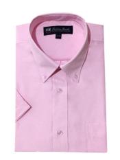  Cotton Blend Oxford Pink