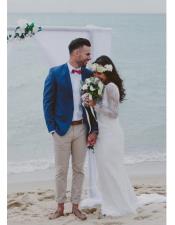  Beach Blue Wedding Attire