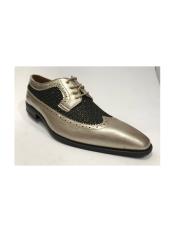  Wingtip Two Toned Silver