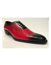 dark red dress shoes