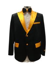  Black/Gold  Two Button