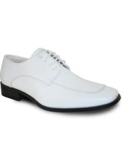 Classic Style Formal Tuxedo White Dress Matte men's Prom Shoe Perfect for Wedding 