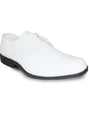  White Dress Patent Formal Wedding Tuxedo Men Prom Shoe Perfect for Wedding - men's Shiny Shoe 