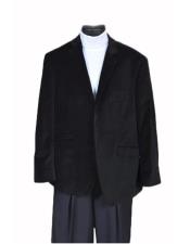  velour men's Blazer Jacket men's - Black Kids Sizes men's & Boys Sizes Perfect for toddler suit wedding attire o