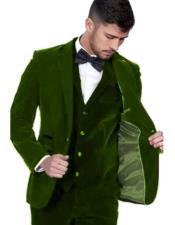 Mens Blazer Jacket Dark Green