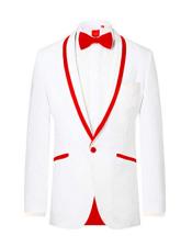 White Prom Suits