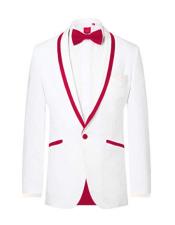 White Prom Suits