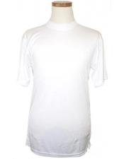  Tricot Dazzle Short Sleeve Mock Neck T.Shirt