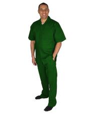 Mens Leisure Suit - Walking Suit Green - Casual Suits For Men