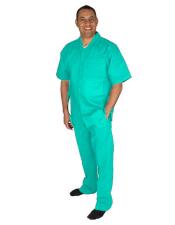  Turquoise Linen Walking Suit - Casual Suits For Men - Mens Leisure Suit