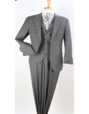 grey windowpane suits