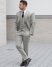  Vested Herringbone Suit 20s