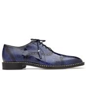  Alex Ostrich Wingtip Shoes