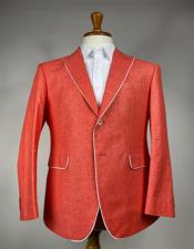  men's One Chest Pocket Linen Blazer - Sport Coat