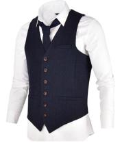  Fit Herringbone Tweed Suit