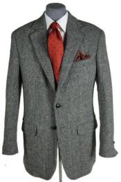  Tweed Sport Coat Grey