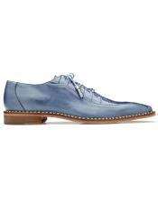  Blue Jean Belvedere Shoes