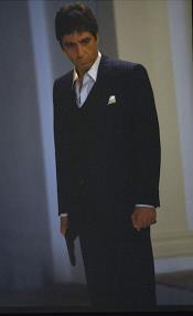  Suit Black Scarface Suit