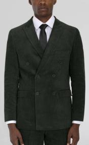  Suit Mens Forest Green
