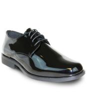 men's Black Vangelo Tuxedo Shoes