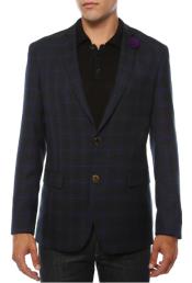  men's Blue Blazer - Blue Sport Coat  - Casual Slim Fit Blazer