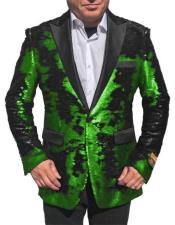  Green Tuxedo - Black