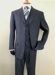  Button Suit - Vested